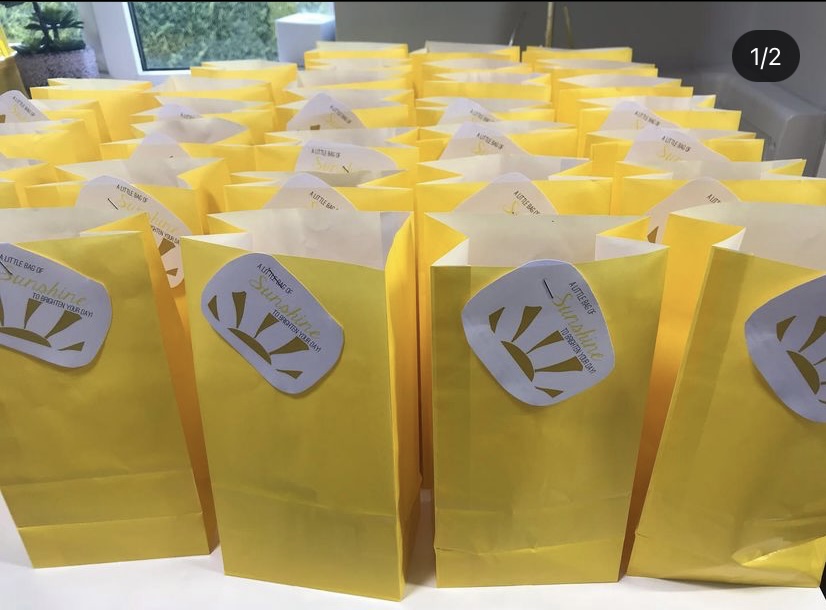 Act of kindness gift bags for parents